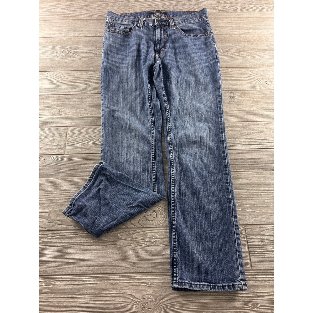 Cody James Straight Jackson Mens Blue Jeans Medium Wash 32x30 Denim Pants